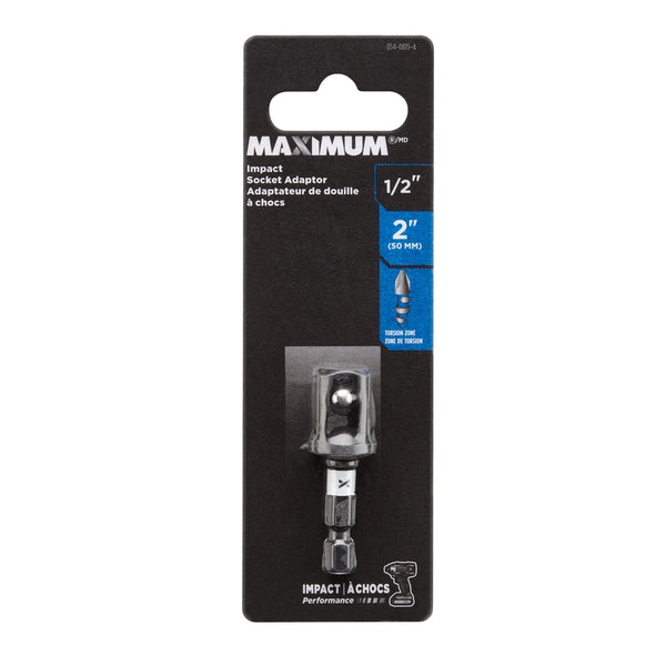MAXIMUM 2-in Socket Adaptor, 1/2-in W1