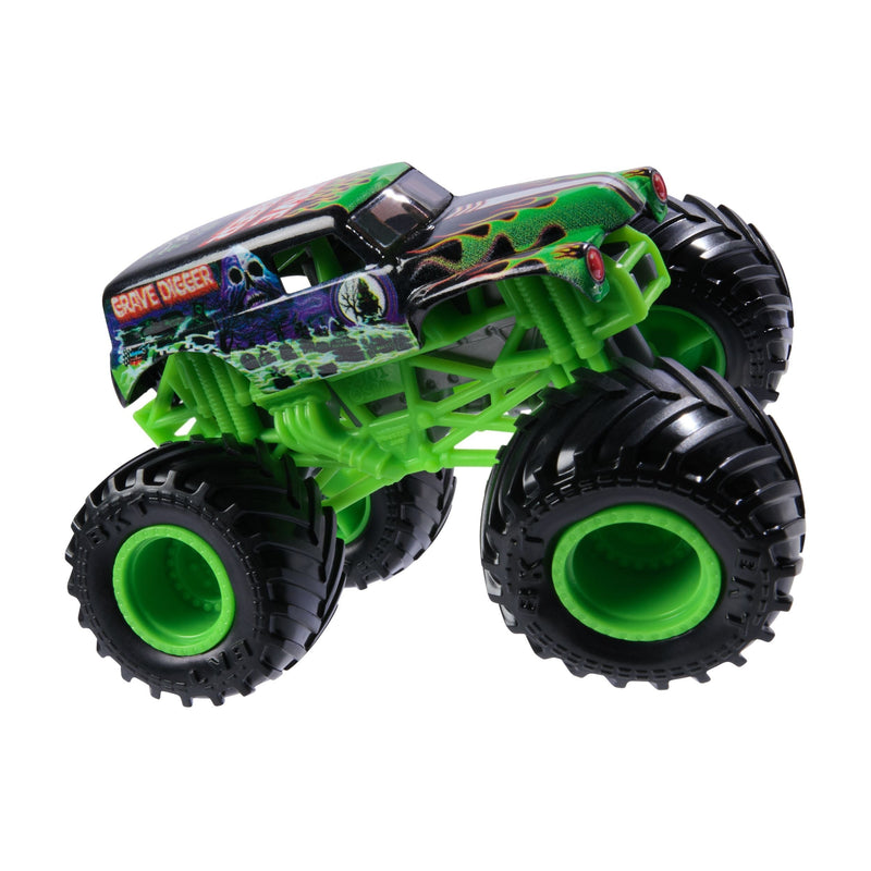 Monster Jam 1:64 Die-Cast Collectible Monster Truck Toy with Driver Figure, Assorted, Ages 3+ V8