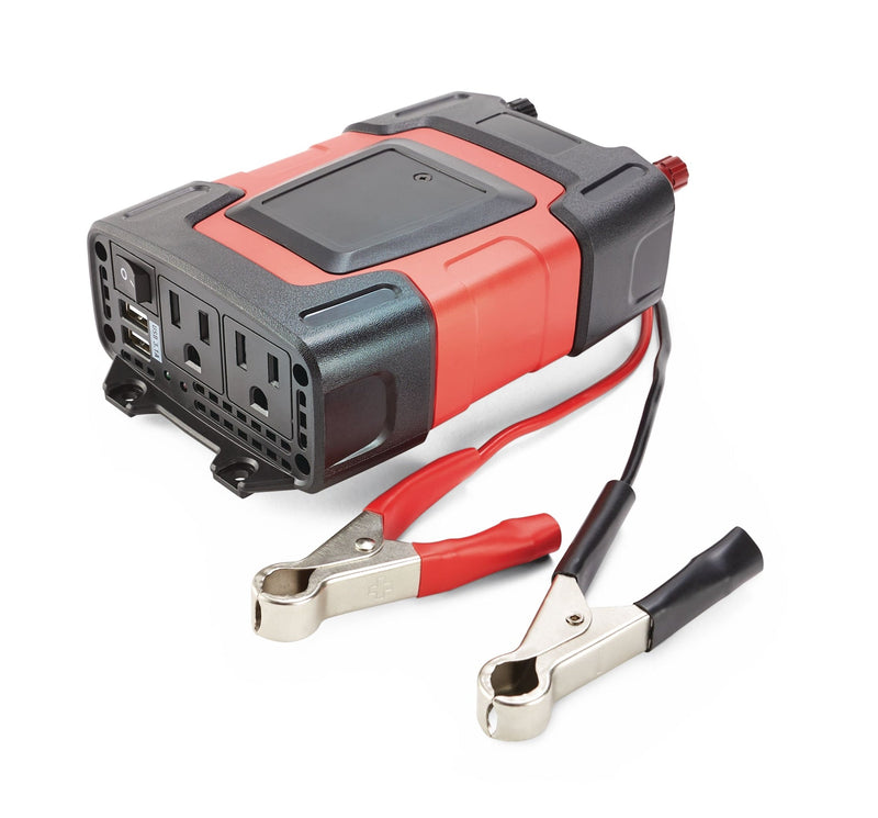 MotoMaster 200W Power Inverter with Dual USB & AC Ports Z1