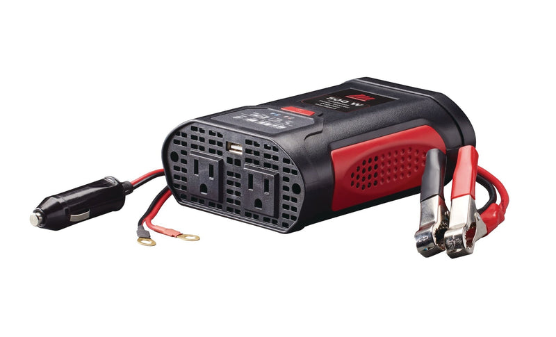 MotoMaster 500W Intelligent Inverter with USB Port, Power-On Indicator X0