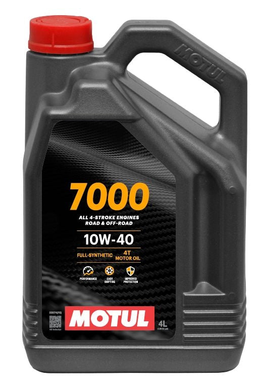 MOTUL 4L 7000 4-Cycle 10W40 Motorcycle Oil H5