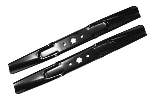 MTD Lawn Tractor Two Blade Replacement Set, 2-in-1, 00-in, 5 star mount E1
