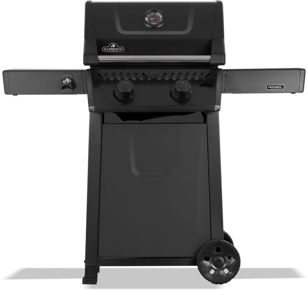 Napoleon Rebel 365 2-Burner LP Gas BBQ, Matte Black V5