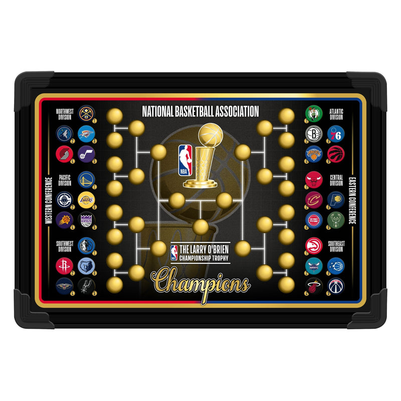 NBA Standing Magnetic Board for Fans, Includes 30 Team Magnets F5