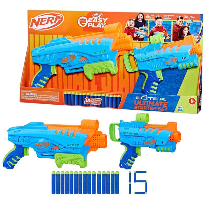 NERF Elite Ultimate Front-Loading Starter Set, Junior H9