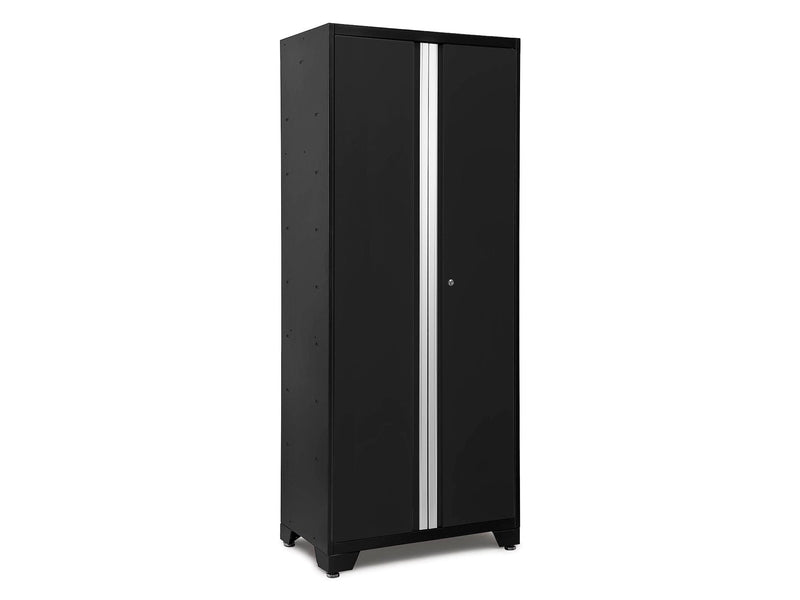 NewAge Bold Series 24-Gauge Steel RTA Storage Locker with 3 Shelves, Black, 30-in Q2