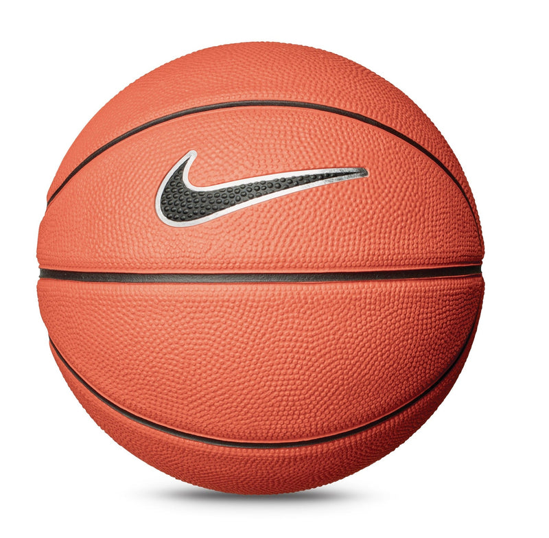 Nike Skills Mini Kids' Indoor/Outdoor Rubber Basketball, Size 3 (22.5-in), Amber/Black/White V1
