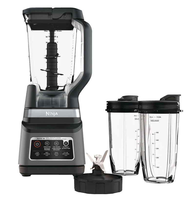 Ninja Professional Plus Blender DUO with 3 Pre-Set Auto IQ Programs, Stainless Steel, 1400W O4