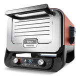 Ninja Woodfire 8-in-1 Electric Outdoor Oven for Pizza, Max Roast, Specialty Roast, Broil, Bake, Smoker, Dehydrate and Keep Warm, 105-700°F