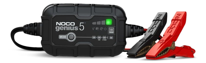 NOCO GENIUS5 Smart Battery Charger/Maintainer/Desulfator, 5-Amp, 6V/12V Y2