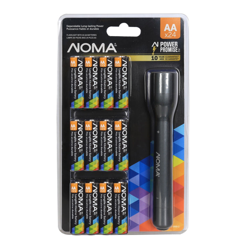 NOMA AA24 Battery & Flashlight Combo Q2