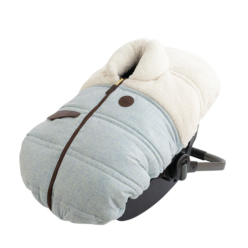 Petit Coulou 3-Season Baby Car Seat Cover, Sherpa Collection (-30°C to 15°C), Banff T4