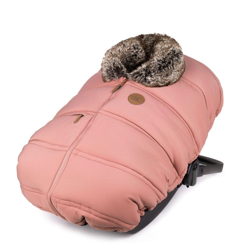 Petit Coulou Winter Baby Car Seat Cover, Blush W8