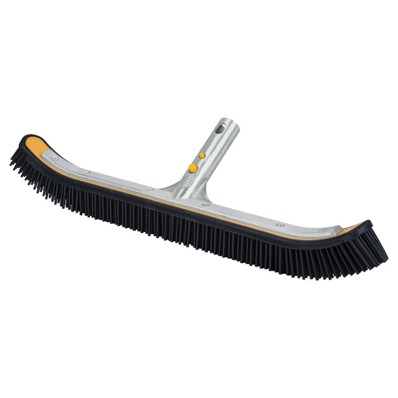 Pool Wall Brush with Rubber Bristles, 18-in G7