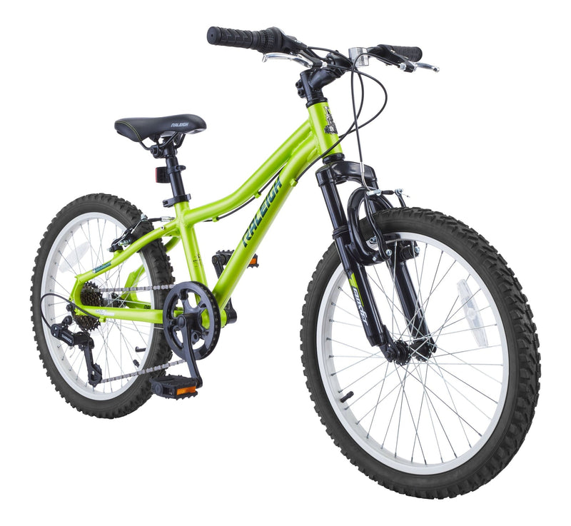 Raleigh GOAT Youth Bike with V-brakes, 20-in, Green K1