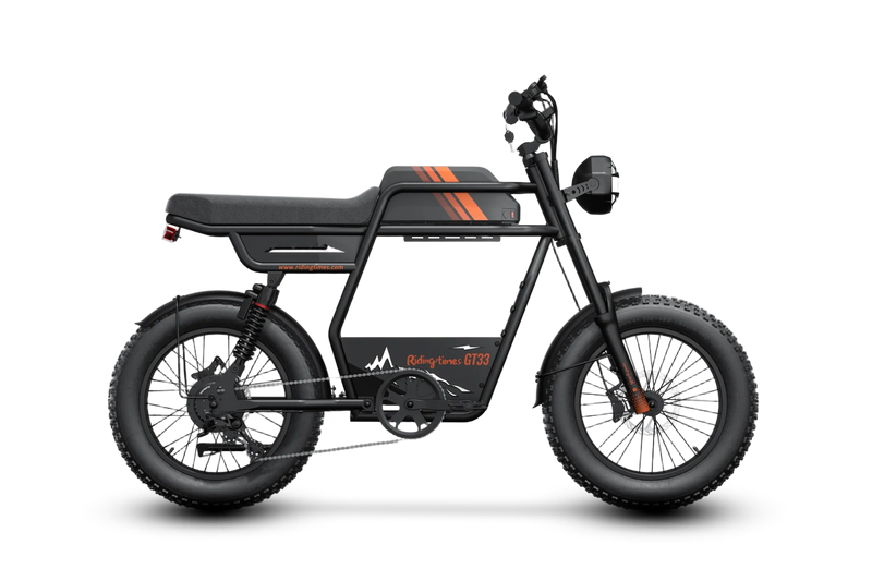 GT33 All-Terrain Cafe Racer Cargo Electric Bike L2