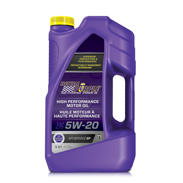 Royal Purple High Performance 5W20 Synthetic Engine/Motor Oil, 4.73-L A0