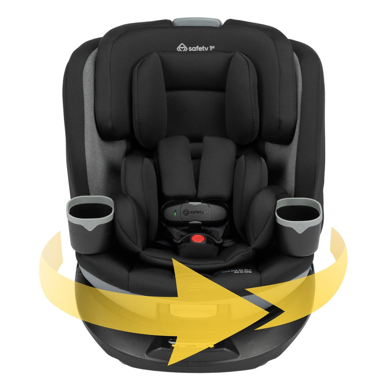 Safety 1st Turn and Go All-in-One Convertible Car Seat with SafetySwivel 360 Rotational Technology, Dots C3