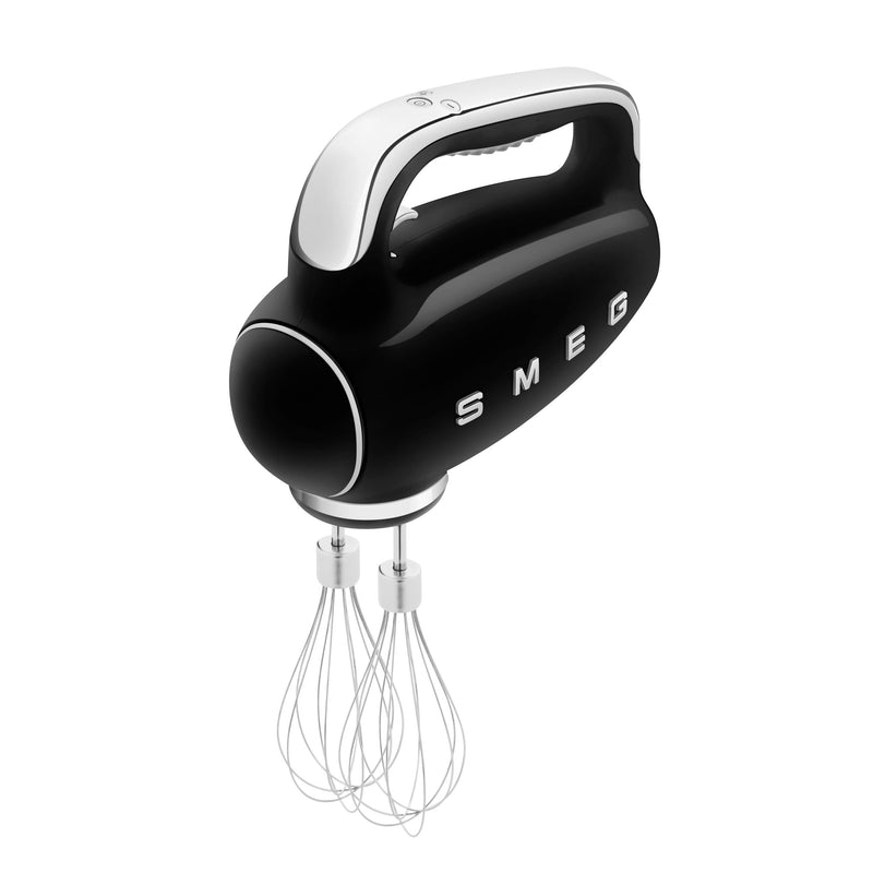 Smeg 50s Retro Style Electric 9-Speed Hand Mixer with Dough Hook & Whisk G8