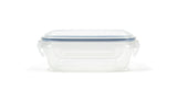 Snaplock Clear Rectangular Clear Food Storage Container, Nestable, 700-mL