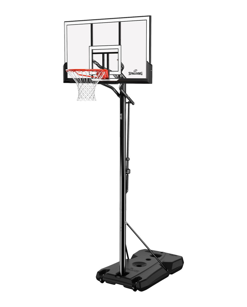Spalding Acrylic Rapidlock Twist Portable Basketball System, 52-in F7