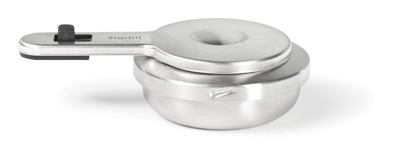 Starfrit Stainless Steel Fondue Burner Set, One-Size, Adjustable, 4-pc D1