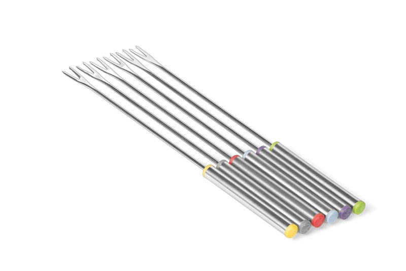 Starfrit Stainless Steel Fondue Fork Set, Dishwasher Safe, One Size, 6-pc E4