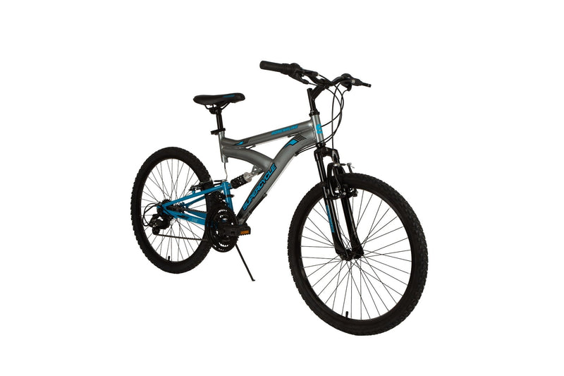 Supercycle Adrenaline Youth DS Mountain Bike 24-in, Grey L1