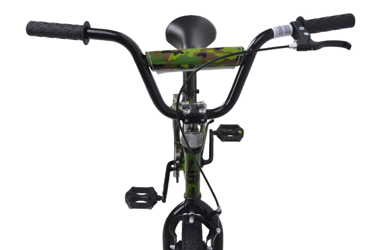 Supercycle Youth Bike with Hi-Ten Steel Frame, 20-in, Camo
