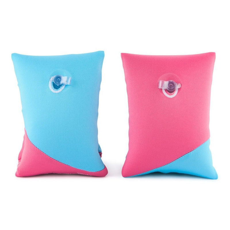 Swimways Swimmies Fabric-Covered Kids' Arm Floats, Swim Aid, Blue, Ages 3+ Y6