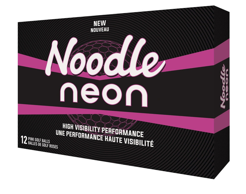 TaylorMade Noodle Neon Golf Balls, Pink, 12-pk D8