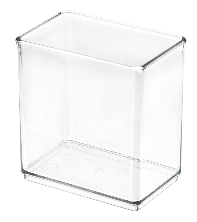 The Home Edit by iDESIGN Clear Stackable Deep Organizing Storage Bin, 1-L Z4