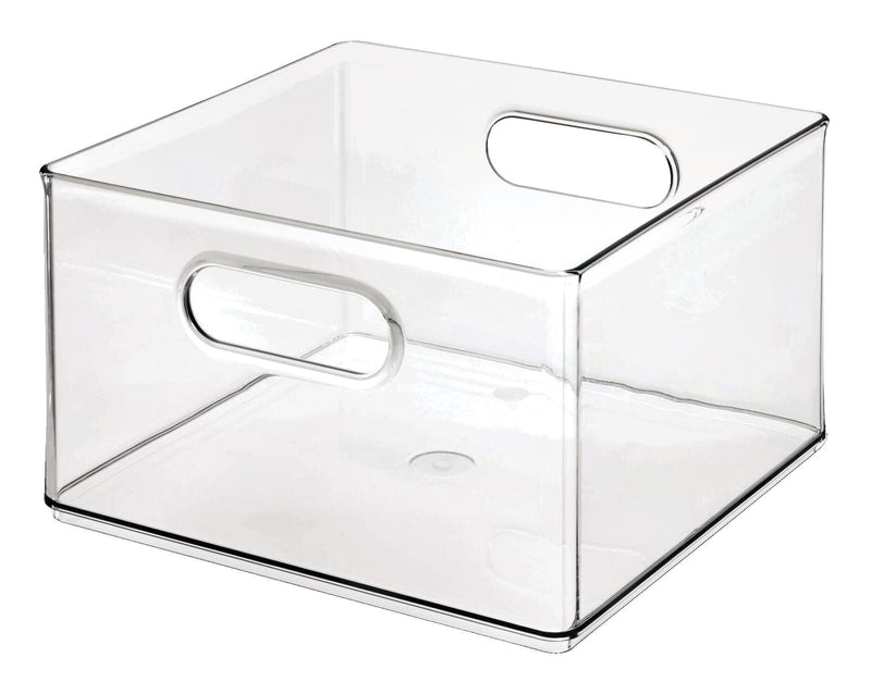 The Home Edit by iDESIGN Clear Stackable Organizing Storage Bin, 8.2-L F4