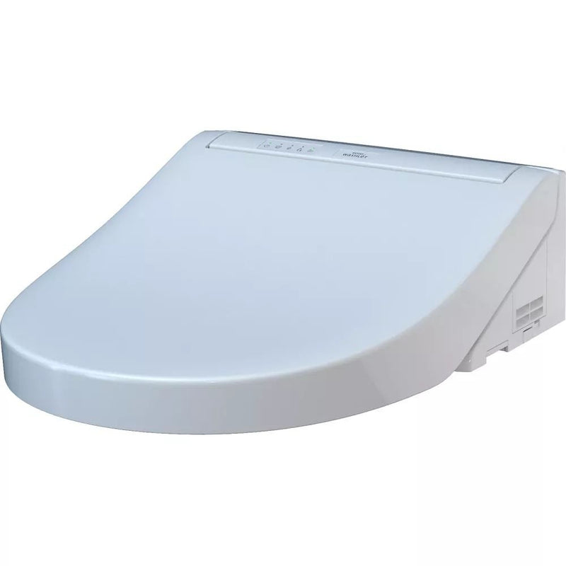 TOTO WASHLET C5 Electronic Bidet Toilet Seat with PREMIST and EWATER+ Wand Cleaning, Round, Cotton White S2