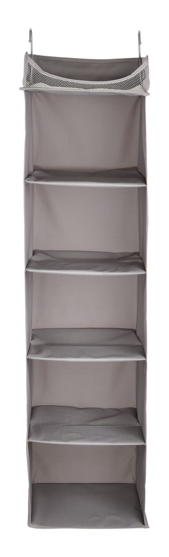 type A Ease 8-Shelf Hanging Closet Organizer, Grey N9