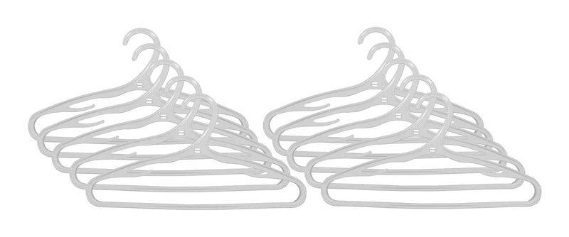 type A Plastic Slim Kids' Hangers, 10-pk W7
