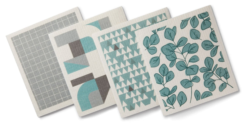 type A Reusable Sponge Cloths, 4-pk Q7