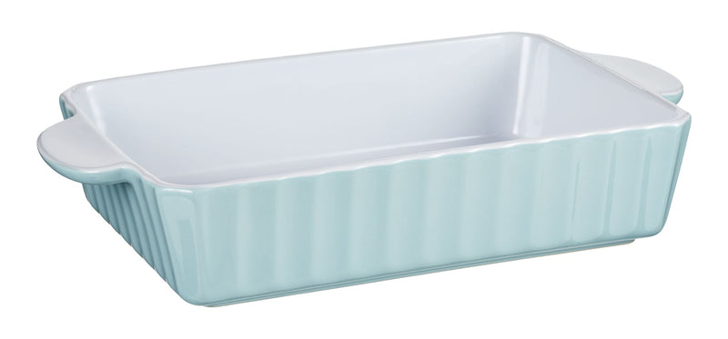 Vida by PADERNO Medium Rectangular Ceramic Baking Dish, Blue J7