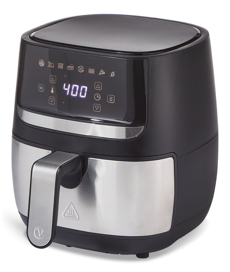 Vida by PADERNO Stainless Steel Non-Stick Air Fryer, 4-qt A9