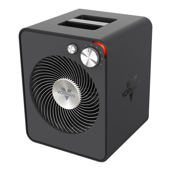 Vornado VMHi300 Whole Room Metal Heater with Adjustable Thermostat, Storm Grey L6