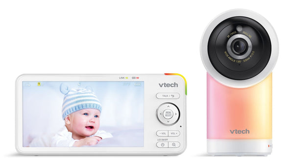 VTech 1080p Remote Access Pan Tilt Video Baby Monitor R9
