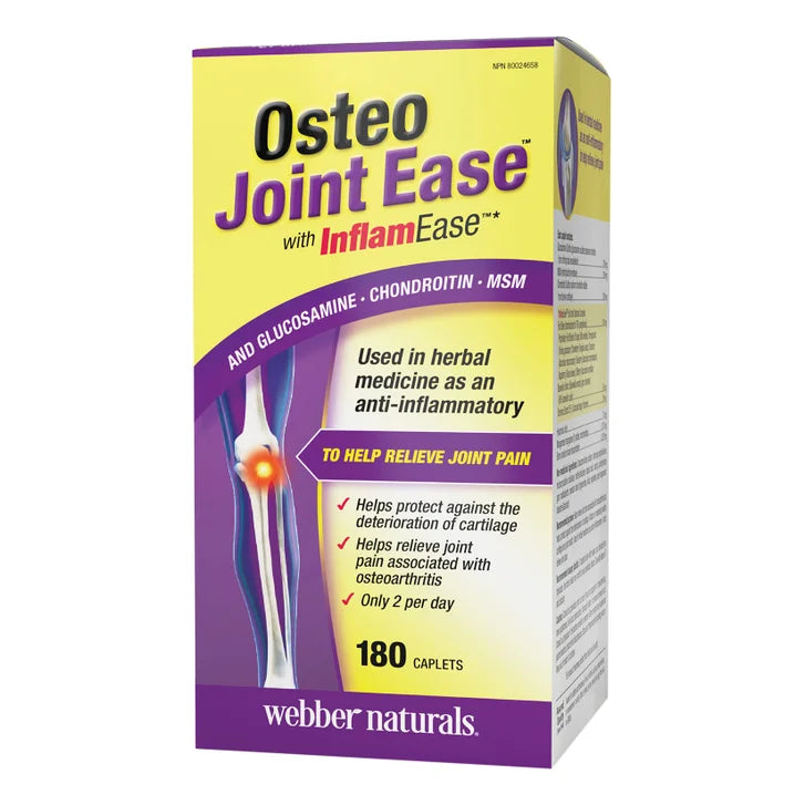 webber naturals Osteo Joint Ease, 180 caplets R3