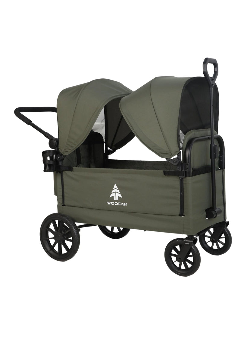 Woods Adjustable Stroller Wagon, Green U1