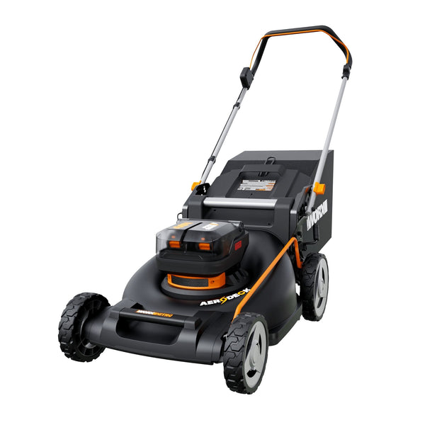 Worx NITRO 3-in-1 40V Push Poly Mower with IntelliCut, 21-in C3