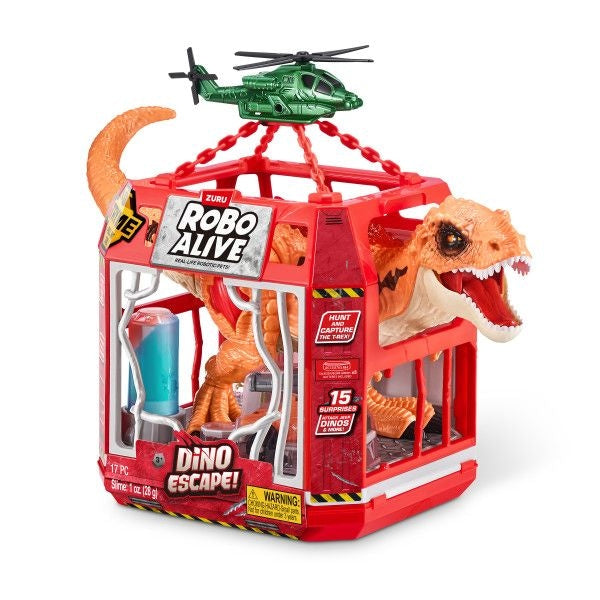 Zuru Robo Alive Dino Escape Series 1 Dinosaur Playset G2