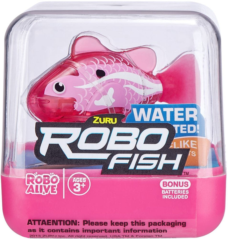 ZURU Robo Alive Robotic Fish Toy For Kids, Assorted, Ages 3+ C3